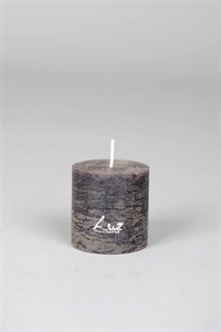 Rustic Zylinderkerze, 5cm x Ø50mm, beluga Rustic Zylinderkerze, 5cm x Ø50mm, beluga