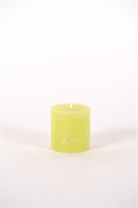 Rustic Zylinderkerze, 5cm x Ø50mm, limette Rustic Zylinderkerze, 5cm x Ø50mm, limette