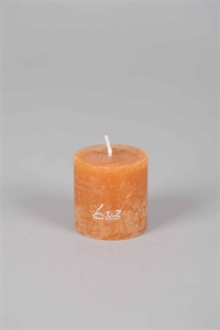 Rustic Zylinderkerze, 5cm x Ø50mm, amber Rustic Zylinderkerze, 5cm x Ø50mm, amber