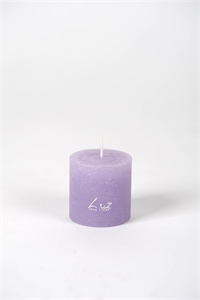 Rustic Zylinderkerze, 5cm x Ø50mm, wisteria Rustic Zylinderkerze, 5cm x Ø50mm, wisteria