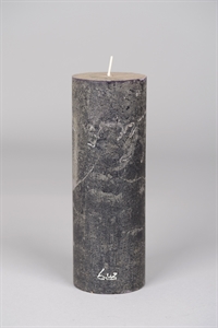Rustic Zylinderkerze, 15cm x Ø50mm, beluga Rustic Zylinderkerze, 15cm x Ø50mm, beluga