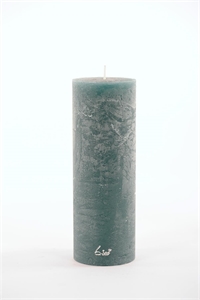 Rustic Zylinderkerze, 15cm x Ø50mm, atlantic deep Rustic Zylinderkerze, 15cm x Ø50mm, atlantic deep