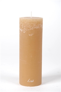 Rustic Zylinderkerze, 15cm x Ø50mm, latte Rustic Zylinderkerze, 15cm x Ø50mm, latte
