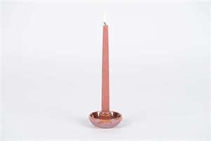 Kerzenständer, Gleaming Ø10x H4.5cm, pink red
