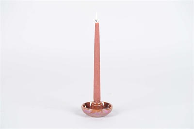 Kerzenständer, Gleaming Ø10x H4.5cm, pink red