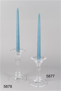 Kerzenständer, aus Glas für Kerzen 11.5x 17.5cm