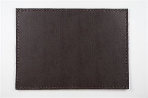 Placemat, 45x 33cm - Leather Look, braun