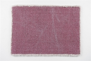Tisch-Set, 48x 33cm aus Baumwolle, burgundy* Tisch-Set, 48x 33cm aus Baumwolle, burgundy*