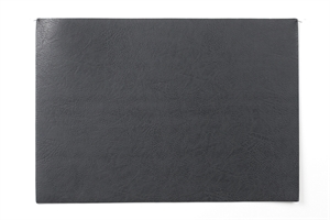 Placemat, 43x 30cm Lederoptik Double face, black Placemat, 43x 30cm Lederoptik Double face, black