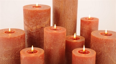 Farben, Rustic Kerzen