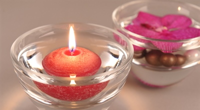 Farben, Schwimmkerzen