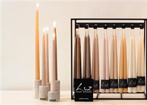 Tischkerze Metall, 30cm