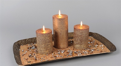 Outlet, Metallic Kerzen