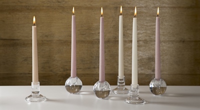 Kerzenhalter Glas klein