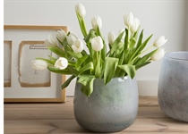 Glas- Töpfe-Vasen, gr.