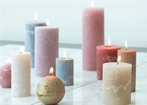 Outlet, Rustic Kerzen