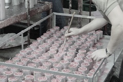 Kerzen Produktion