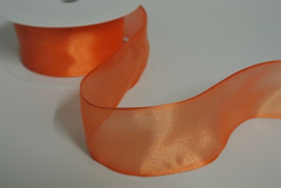 Band 25m/ 25mm, Sheer, orange