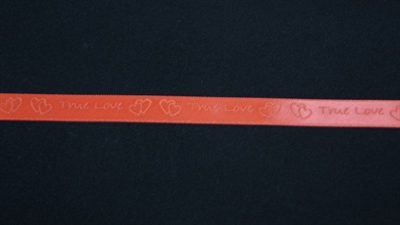 Band 20m/ 10mm, True Love 3D, rot/rot