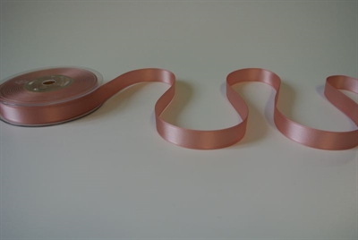 Band 25m/ 15mm, Double face Satin, lachs