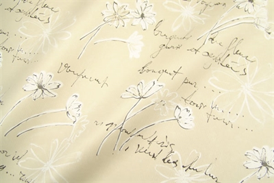 Blm-Papier, 75cm - Swinging Flowers, warmgrey^