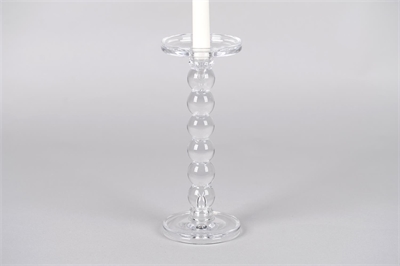 Kerzenständer, Pila di palline Ø10.8x H27cm, glas