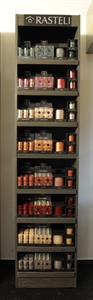 Display, Akzente - Holz B55x T37x H240, dgrau Display, Akzente - Holz B55x T37x H240, dgrau