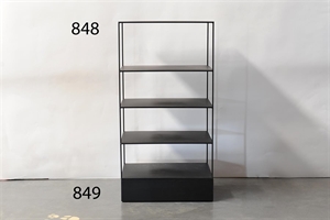 Sockel, zu Ständer - 848 und 850 - H14cm, schwarz Sockel, zu Ständer - 848 und 850 - H14cm, schwarz