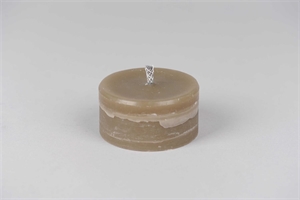 Gartenkerze, 5 x Ø10cm ca. 7h, taupe* Gartenkerze, 5 x Ø10cm ca. 7h, taupe*
