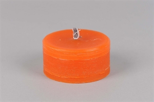 Gartenkerze, 5 x Ø10cm ca. 7h, orange* Gartenkerze, 5 x Ø10cm ca. 7h, orange*