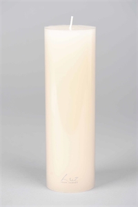 Kerze Classic, Uni - 24 x Ø 76mm, asper weiss Kerze Classic, Uni - 24 x Ø 76mm, asper weiss