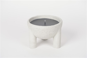 Outdoor Kerzen Topf, Tub Ø20x H15cm, weiss Outdoor Kerzen Topf, Tub Ø20x H15cm, weiss