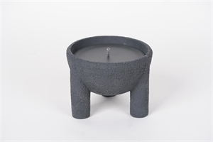Outdoor Kerzen Topf, Tub Ø20x H15cm, black Outdoor Kerzen Topf, Tub Ø20x H15cm, black