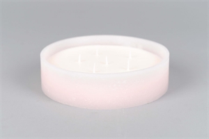 6-Docht Kerze im Topf, H6cm x Ø225mm, strawberry* 6-Docht Kerze im Topf, H6cm x Ø225mm, strawberry*
