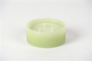 3-Docht Kerze im Topf, H6cm x Ø150mm, anis* 3-Docht Kerze im Topf, H6cm x Ø150mm, anis*