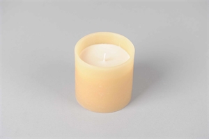 1-Docht Kerze im Topf, H10cm x Ø100mm, latte* 1-Docht Kerze im Topf, H10cm x Ø100mm, latte*
