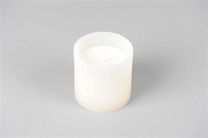 1-Docht Kerze im Topf, H10cm x Ø100mm, asparagus* 1-Docht Kerze im Topf, H10cm x Ø100mm, asparagus*