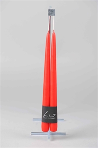 Tauchkerze, 30cm x 22mm - 1 Paar, rot Tauchkerze, 30cm x 22mm - 1 Paar, rot