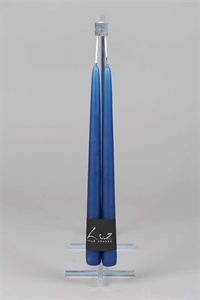 Tauchkerze, 30cm x 22mm - 1 Paar, dunkel blau*