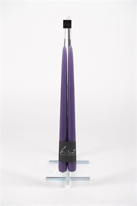 Tauchkerze, 30cm x 22mm - 1 Paar, violett