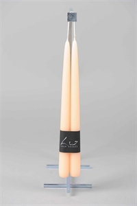 Tauchkerze, 30cm x 22mm - 1 Paar, aprikose Tauchkerze, 30cm x 22mm - 1 Paar, aprikose