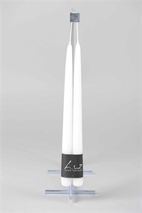 Tauchkerze, 40cm x 22mm - 1 Paar, weiss Tauchkerze, 40cm x 22mm - 1 Paar, weiss
