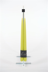 Tauchkerze, 40cm x 22mm - 1 Paar, limette Tauchkerze, 40cm x 22mm - 1 Paar, limette