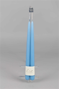 Tauchkerze, 40cm x 22mm - 1 Paar, capri blau* Tauchkerze, 40cm x 22mm - 1 Paar, capri blau*