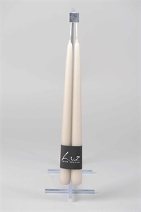Tauchkerze, 40cm x 22mm - 1 Paar, mondstein Tauchkerze, 40cm x 22mm - 1 Paar, mondstein