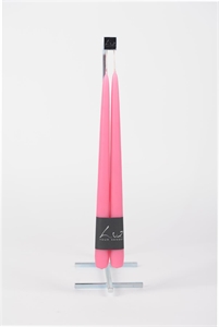 Tauchkerze, 40cm x 22mm - 1 Paar, fuchsie Tauchkerze, 40cm x 22mm - 1 Paar, fuchsie