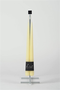 Tauchkerze, 40cm x 22mm - 1 Paar, butter Tauchkerze, 40cm x 22mm - 1 Paar, butter