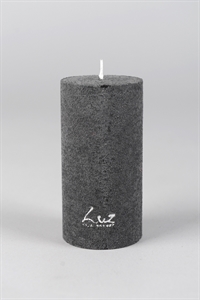 Velvet Zylinderkerze, 12cm x Ø60mm, beluga Velvet Zylinderkerze, 12cm x Ø60mm, beluga