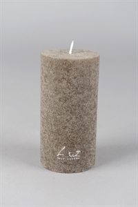 Velvet Zylinderkerze, 12cm x Ø60mm, taupe* Velvet Zylinderkerze, 12cm x Ø60mm, taupe*
