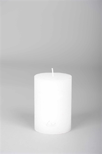 Velvet Zylinderkerze, 10cm x Ø70mm, weiss Velvet Zylinderkerze, 10cm x Ø70mm, weiss